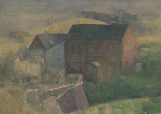 The Old Farmhouse - Study for 'Castle of Auchry'