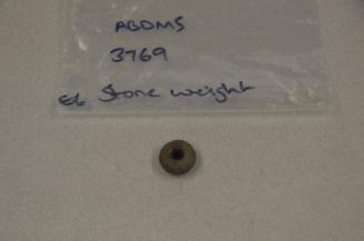 E6 Decorated Spindle Whorl