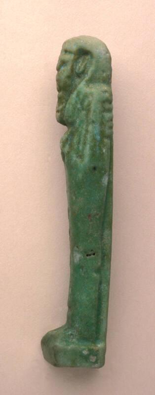 Egyptian Faience Shabti Amulet