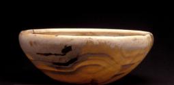 Egyptian Alabaster (Calcite) Bowl
