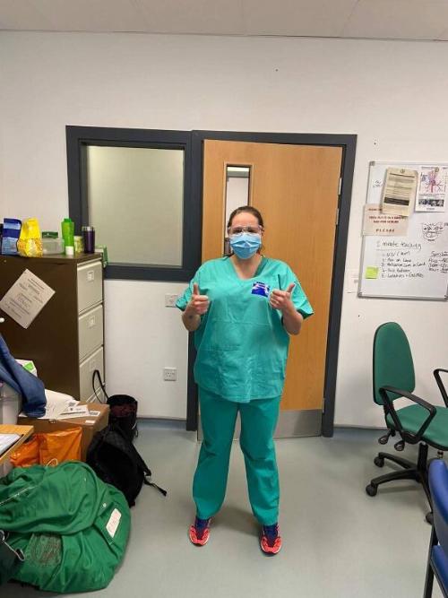 Daily Uniform While Working On The Covid Wards