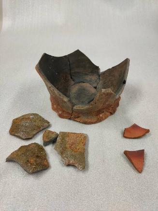 CA399-2018 Fragments of Jug base from 112 High Street, Old Aberdeen