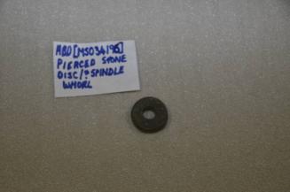 Pierced Stone Disc/?Spindle Whorl