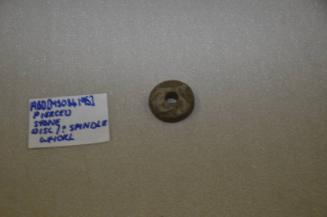 Circular Stone Disc/Possibly Spindle Whorl