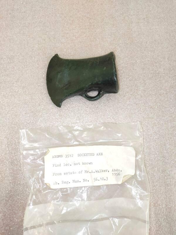 Bag Socketed Axe (See Screen 2)