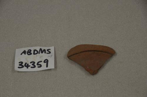 E37 Low Countries Redware Bowl