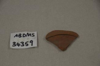 E37 Low Countries Redware Bowl