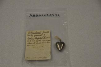 Silver Heart-Shaped Pendant