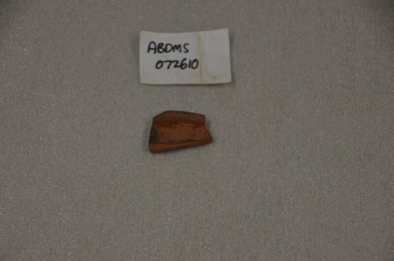 E6 Samian ware sherd