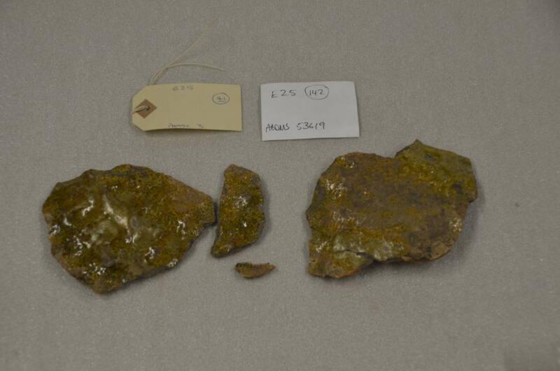 E25 Jug Sherds