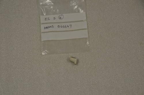 E6 Clay pipe stem and heel with stamped mark