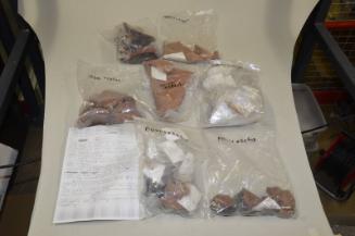 E42, Miscelaneous Finds. Flint, Clay Pipes Etc