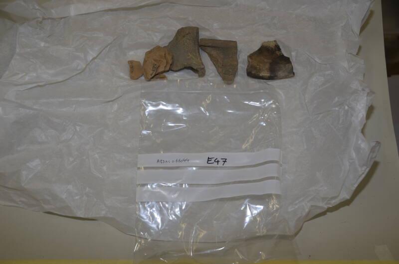 E47 pottery sherds