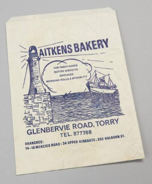 Aitkens Bakery Paper Bag