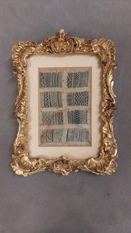 Framed Lace Sampler