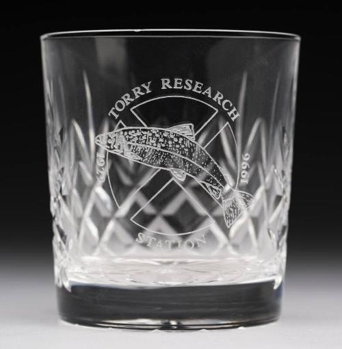 Engraved Whisky Glass