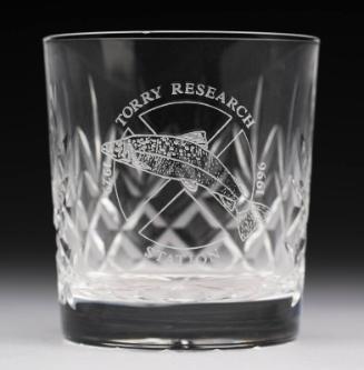 Engraved Whisky Glass