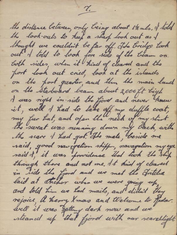 Diary of Alfred Craig