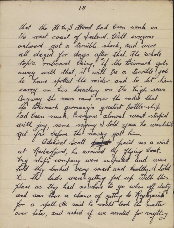 Diary of Alfred Craig