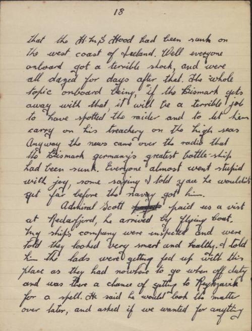 Diary of Alfred Craig