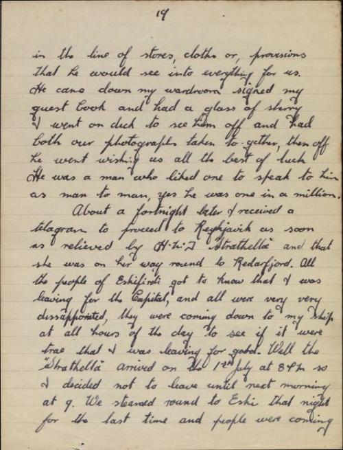 Diary of Alfred Craig