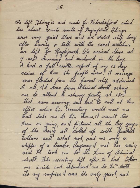 Diary of Alfred Craig