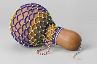 Gourd covered with beads