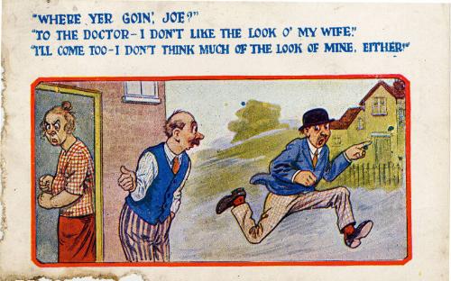 Comic Postcard 