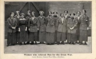 Woman Letter Sorters G.P.O. 