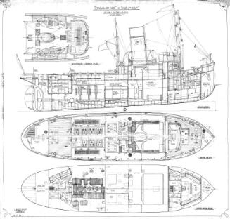 Challenge (633) Contest (634) Boat, Deck & Bridge Plan