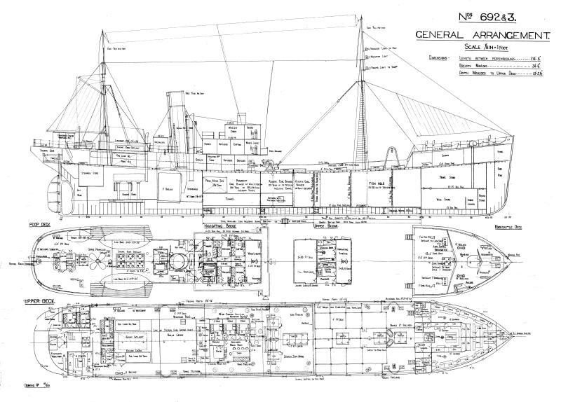 Vendaval (693) General Arrangement plan
