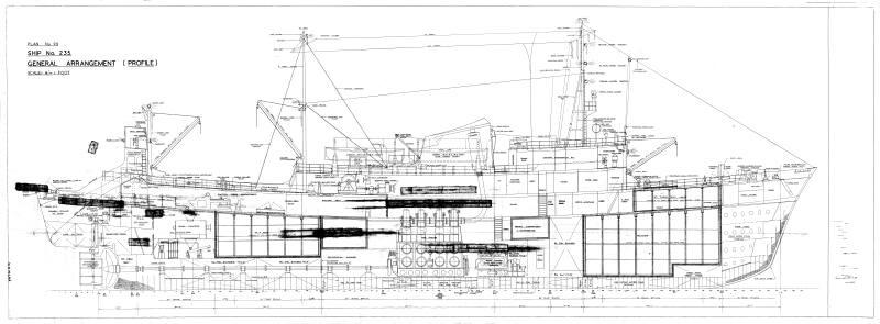 Fairtry (235) - General arrangement (profile)