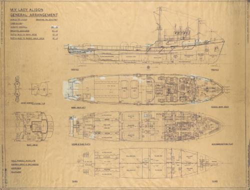 Lady Alison (927) - General Arrangement