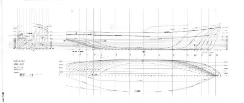 Lady Alison (927) - Lines Plan