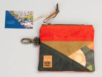 Cotton Canvas Pouch with Zipper