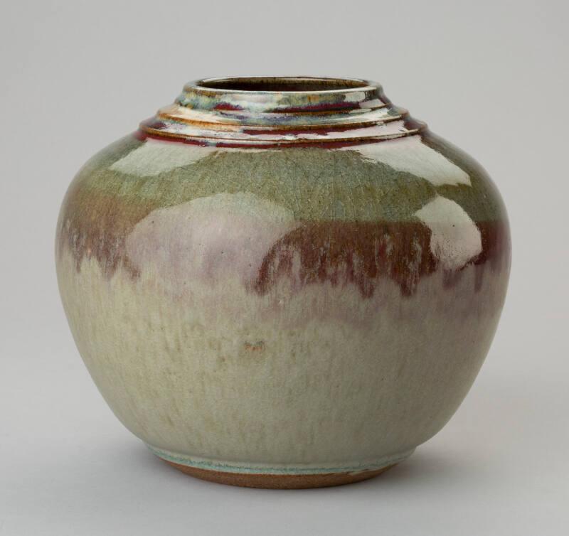 Pink Stoneware Vase