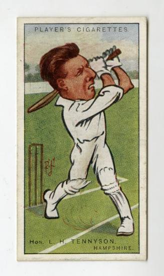 Cricketers Caricatures by "RIP" Series: No. 46 Hon. L. H. Tennyson