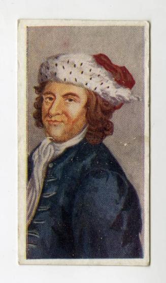 James Pascall Ltd. Collectible Card - "Pascall's Devon Worthies" series - No. 12  Bamfylde Moore Carew