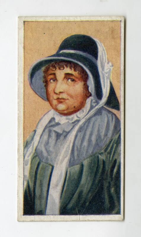 James Pascall Ltd. Collectible Card - "Pascall's Devon Worthies" series - No. 10  Joanna Southcott