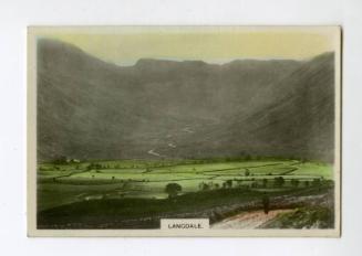 Cavanders Cigarette Card - "Wordsworth's Country" series - No. 30  Head of Langdale