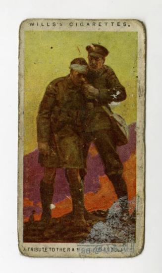 Will's Cigarette Card - "Britain's Part in the War" series - No. 6  R.A.M.C. (Field Ambulance)