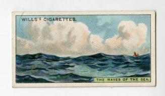 Will's Cigarette Card - ''Do You Know'' 2nd series - No. 46  What causes the Waves, and why the Sea is salt?