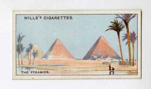 Will's Cigarette Card - ''Do You Know'' 2nd series - No. 31  Who built the Pyramids, and why?