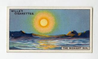 Will's Cigarette Card - ''Do You Know'' 2nd series - No. 30  What causes the Midnight Sun?