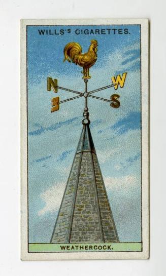 Will's Cigarette Card - ''Do You Know'' 2nd series - No. 14  Why the Cock is used on Church Weather-vanes?