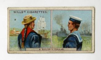 ''Do You Know'' series, Wills's Cigarettes Card: No.38(?) why Sailors wear Collars?