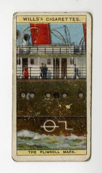 ''Do You Know'' series, Wills's Cigarettes Card: No.34 what the Plimsoll Mark means?