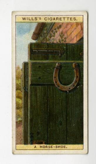 ''Do You Know'' series, Wills's Cigarettes Card: No.23 why a Horse-shoe is used for Luck?