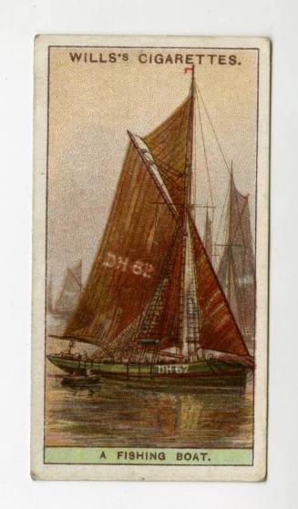 ''Do You Know'' series, Wills's Cigarettes Card: No.19 what the Letters on a Fishing Boat mean?