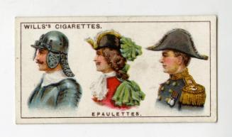 ''Do You Know'' series, Wills's Cigarettes Card: No.15 the origin of Epaulettes?